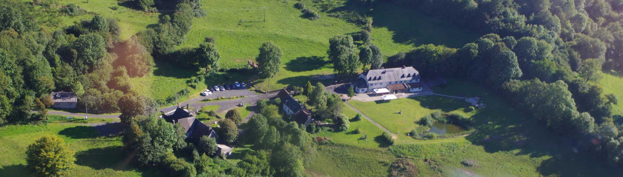 vue aerienne du grand gite